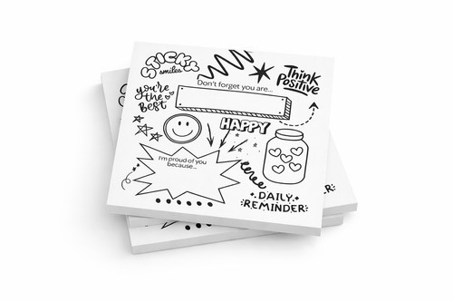 Sticky Smiles Guided Series: Daily Words Pad