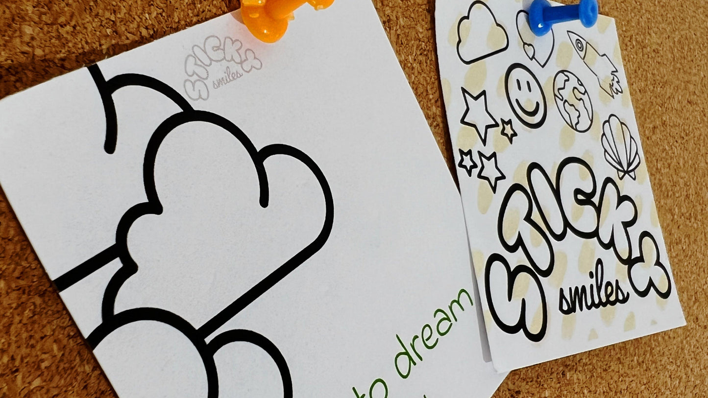 The Original Sticky Smiles Everyday Affirmations Pad